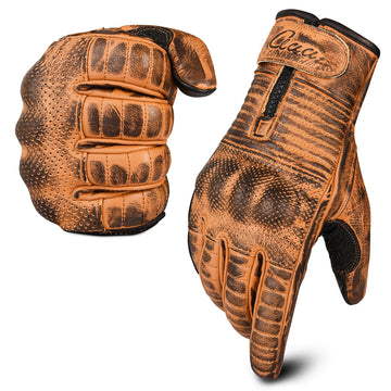 aaaSportx™ | Premium Leather Motorcycle Gloves