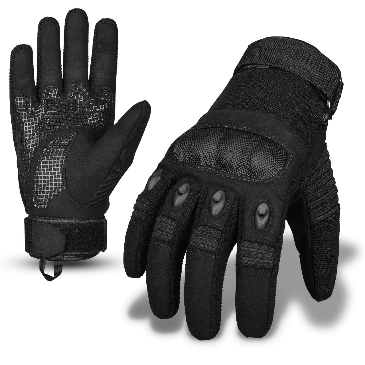 aaaSportx™ | Tactical Gloves with Hard Shield & Palm Pads for |Motorcycle |Airsoft |Paintball |Shooting |Hunting |Camping |Climbing