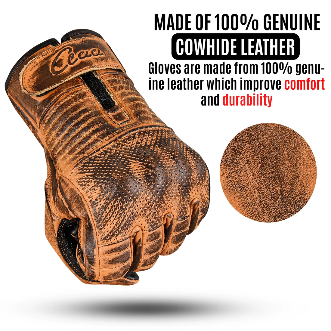 aaaSportx™ | Premium Leather Motorcycle Gloves